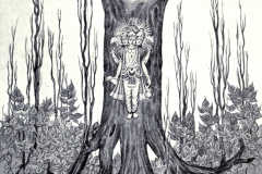 Arbre sacré, Bhagavad-Gita - domaine public