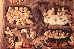 Le Jugement dernier, supplices de l’enfer, Fra Angelico, 1501 - wikimedia commons, domaine public