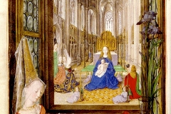 Livre d’heures, Marie de Bourgogne, 15ème siècle - wikimedia commons, domaine public