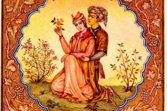 Le jardin de roses, illustration du poème perse du 13ème siècle de Sâadi, Paul Zenker - wikimedia commons, Collection Ex Oriente Lux, CC BY-SA 3.0,
