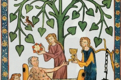 Codex Manesse, vers 1340 - wikimedia commons, domaine public