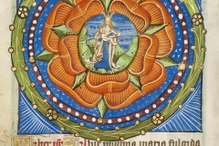 Rosaire avec Vierge allaitant, inconnu, vers 1190 - wikimedia commons, domaine public