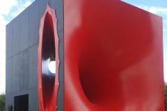 Sectional body preparing for mondac singularity, Anish Kapoor, 2015 - SL2015