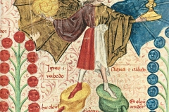 Le rebis alchimique, Le livre de la Sainte Trinité, 15ème siècle - wikimedia commons, domaine public