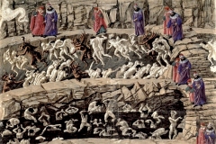 L’enfer, Divine Comédie, Sandro Botticelli, 15ème siècle - SL2021