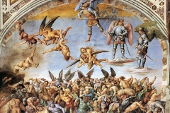 Les damnés, fresque cathédrale d’Orvietto, Luca Signorelli, v.1455 - wikimedia commons, domaine public
