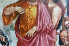 La prédication de l’Antéchrist, fresque cathédrale d’Orvieto, détail, Luca Signorelli, 1502 - wikimedia commons, domaine public
