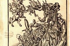 Contre la papauté instituée par le diable, gravure 1545,  Lucas Cranach l'Ancien - domaine public