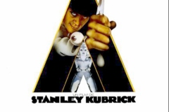 Orange Mécanique, affiche du film, Stanley Kubrick, 1971 - wikimedia commons, fair use