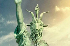 Hail Satan ? , affiche du film  documentaire, Penny Lane, 2019 - wikimedia commons, fair use