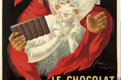 Chocolat Fausta, affiche publicitaire, début 20ème siècle, domaine public