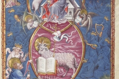 Ouverture des 7 sceaux, Apocalypse flamande, 1500, BnF-Source gallica.bnf.fr/BnF