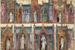 7 églises, Apocalypsis cum figuris, 1300, BnF-Source gallica.bnf.fr/BnF