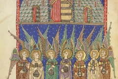 Les 7 coupes de la colère de Dieu, Beatus dit de Navarre, 1366-Source gallica.bnf.fr/BnF