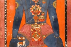 Le corps subtil du yogi, anonyme, Inde, vers 1800 - SL2022