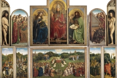 Retable de l’Agneau mystique, frères  van Eyck, 1432 - wikimedia commons, domaine public