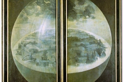 Jérome Bosch, le jardin des délices, la création du monde, 1504 - domaine public