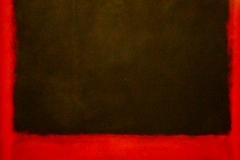 Mark Rothko, sans-titre(Noir, Rouge sur Noir sur Rouge), 1964 -SL