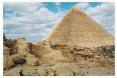 La pyramide de Gizeh en Egypte - SL