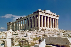Le Parthénon en Grèce  - wikimedia commons/Steve Swayne