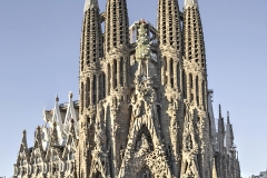 Sagrada familia, Gaudi, 19ème siècle - wikipedia commons CC BY-SA 3.0