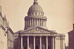 Le Panthéon, Paris, 18ème siècle, Gustave Le Gray - wikimedia commons, domaine public