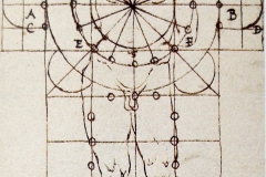 Plan de basilique chrétienne, Francesco Giorgio , 16ème siècle - domaine public