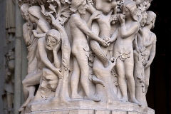 Adam et Eve, cathédrale Notre Dame de Paris, 13ème siècle - SL2016