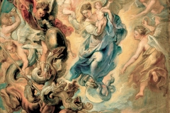 La vierge comme femme de l’Apocalypse, Pierre Paul Rubens, 17ème siècle - wikimedia commons, domaine public