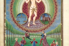 Vénus, De Sphaerae mundi, Christoforo de Predis, vers 1470 - wikimedia commons, domaine public