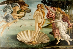 Naissance de Vénus, Sandro Botticelli, 1485 - wikimedia commons, domaine public