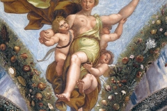 Loge de Psyché, Villa Farnesina, Raphaël, 1518 - wikimedia commons, domaine public