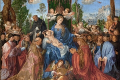 La Vierge de la fête du rosaire, Albrecht Durer, 1506 - wikimedia commons, domaine public