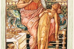 Le mythe de Midas, illustration de Walter Crane, 1893 - wikimédia commons, domaine public