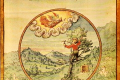 Le livre de la mine de Schwarz, page de garde, 16ème siècle - domaine public