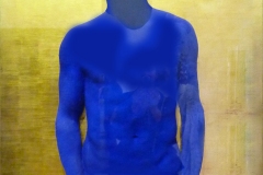 Yves Klein, portrait relief d’Arman, 1962 - SL