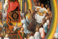 Retable des 2 St Jean, détail, Hans Memling, 15ème siècle - wikimedia commons, domaine public