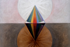 Le cygne n°12, Hilma af Klint, 1915 - wikimedia commons, domaine public