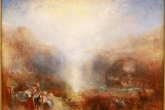 Mercury envoyé à admonester Aeneas, JM Turner, détail,1850 - SL2019