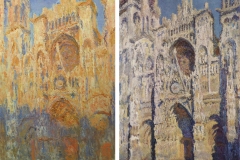 Cathédrale de Rouen, Claude Monet, 1892 & 1893 - wikimedia commons, domaine public