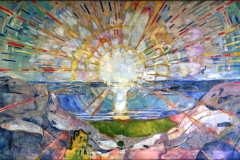 Le soleil, Edward Munch, 1911 - wikimedia commons, domaine public