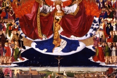 Le couronnement de la Vierge, Enguerrand Quarton, 1454 - wikimedia commons, domaine public