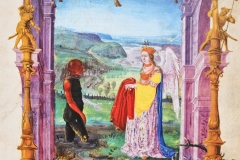L’homme du marais et l’Ange, Splendor Solis, 16ème siècle - wikimedia commons, domaine public