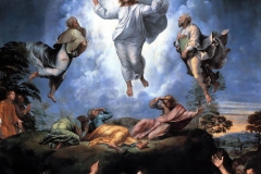 La Transfiguration, détail, Raphaël, 1520 - wikimedia commons, domaine public