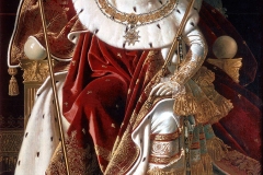 Portrait de Napoléon sur le trône impérial, Ingres, 1806 - wikimedia commons, domaine public