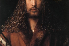 Autoportrait, Albrecht Dürer, 1500 - wikimedia commons, domaine public