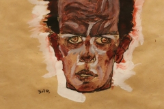 Autoportrait, Egon Schiele, 1910 - SL  2109