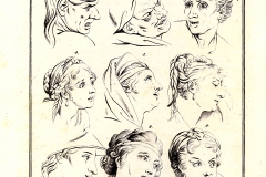 Traité de physiognomonie, détail planche de Charles Lebrun, 18ème siècle - wikimedia commons, domaine public