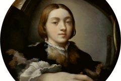 Autoportrait dans un miroir convexe, Parmigianino, 1524