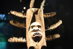 Masque d’esprit yupik de l’Alaska, 19ème siècle - SL, Musée du quai Branly, 2020